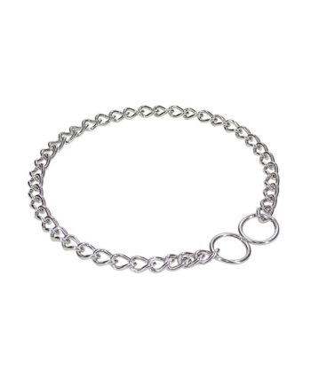 Doggie Eğitim Serisi Boğma Zincirli Köpek Boyun Tasması - 3x45-45 - Stainless