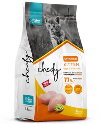Chedy Super Premium Tavuk Etli Yavru Kedi Maması 1.5 Kg