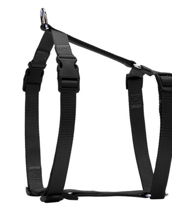 Doggie Ayarlanabilir Özellikli El Yapımı Köpek Göğüs Tasması 2 x 50-65 cm Siyah
