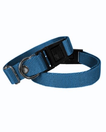 Markapet Köpek Tasması Dokuma 2 cm - Min: 30 cm - Max: 50 cm Mavi