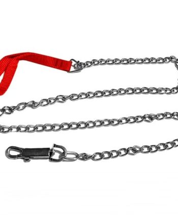 Ans Köpek Gezdirme Zinciri 2mm/120 cm Kırmızı