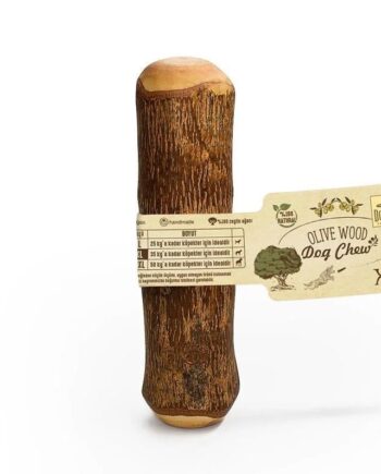 Doggie Doğal Zeytin Ağacı Çiğnenebilen Köpek Oyuncağı XL 20x4 cm 35 kg
