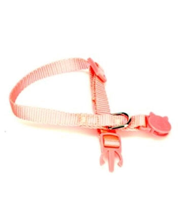 Doggie Kedi Boyun Tasması 1 cm x 30 cm Pembe