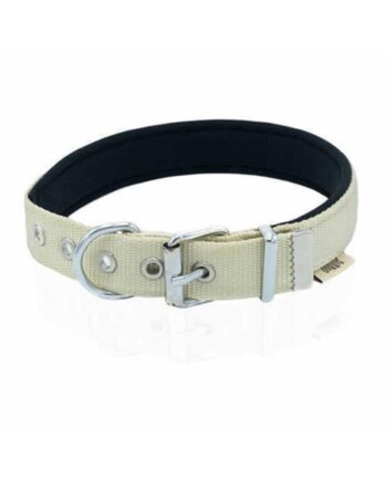 Doggie Softlu Köpek Boyun Tasması 3 cm 42 cm-50 cm Haki