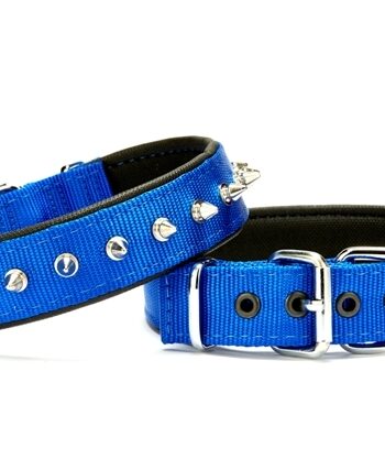 Doggie Çivi Desenli Köpek Tasması 3*65 cm Large