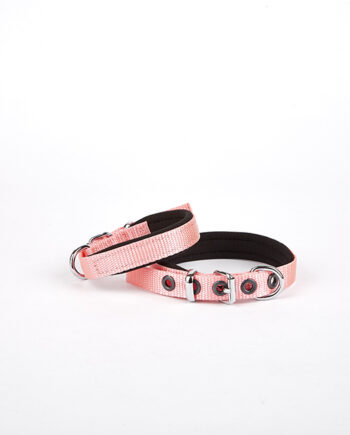 Doggie Softlu Köpek Boyun Tasması 1,5 cm x 30 cm Pembe