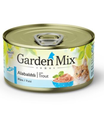 Gardenmix Kıyılmış Alabalıklı Tahılsız Konserve Kedi Maması 85g