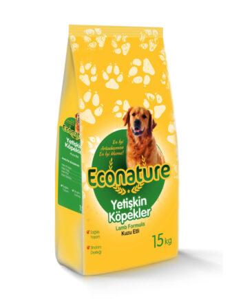 Econature Kuzu Etli Yetişkin Köpek Maması 15 Kg