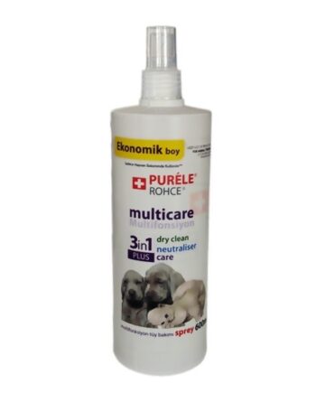 Purele 3IN1 Multifonksiyon Care Kedi Köpek Tüy Bakımı Spreyi 600 ml