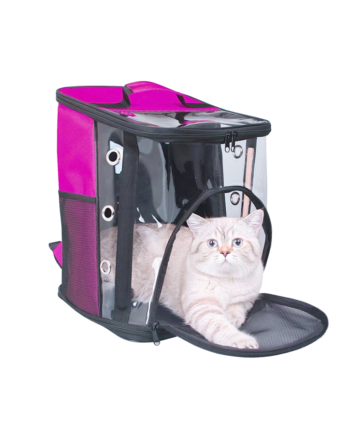 Markapet Galaksi Kedi Taşıma Çantası 30*30*40 cm Pembe