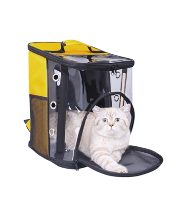 Markapet Galaksi Kedi Taşıma Çantası 30*30*40 cm Sarı