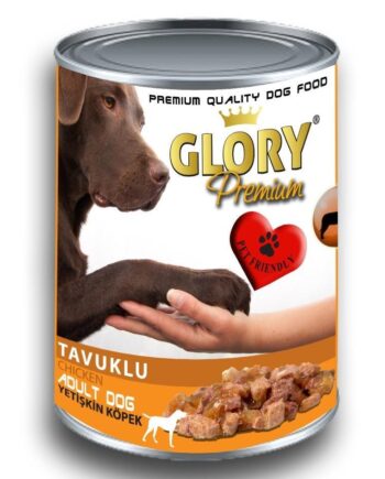 Glory Tavuk Etli Yetişkin Köpek Konserve Yaş Mama 400 gr