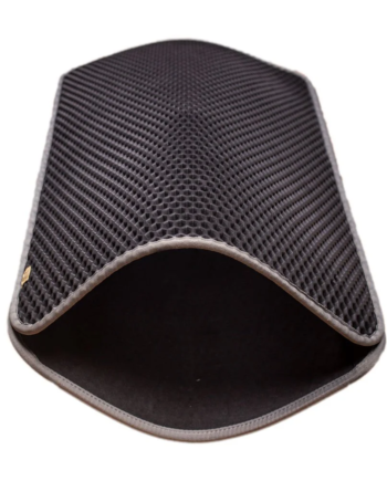 Cattie Kum Toplayıcı Fonksiyonel Kedi Paspası Altıgen 50-75 cm Gri
