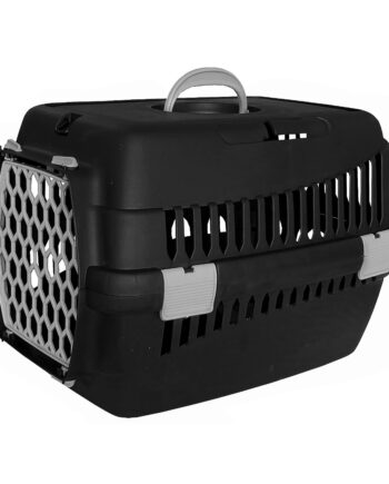 Markapet Lüx Kedi Köpek Taşıma Çantası 32 X 48 X 32 cm Siyah-Gri