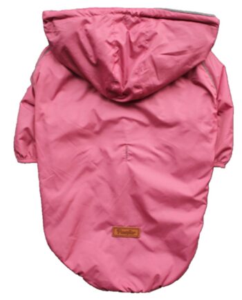 Gül Kurusu Rose Raincoat Mont Büyük Irk Yağmurluk Köpek Kıyafeti 6XL