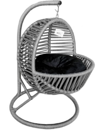 Markapet Kedi Salıncağı Hamak Yatak 43-45-69 cm Gri