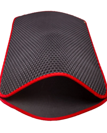 Cattie Kum Toplayıcı Fonksiyonel Kedi Paspası Altıgen 37-50 cm Kırmızı