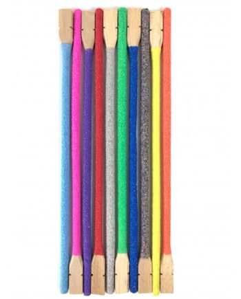 Zımparalı Renkli Tünek 17,5 cm 2 Adet