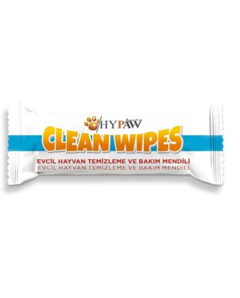 HYPAW Clean Wipes Kedi ve Köpekler için Temizleme ve Bakım Mendili 30x30cm