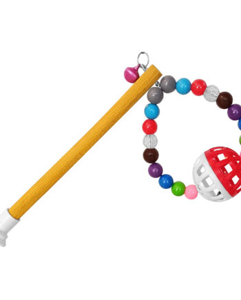 Renkli Boncuklu Ve Tünekli Muhabbet Kuş Salıncağı 9.5-16 cm