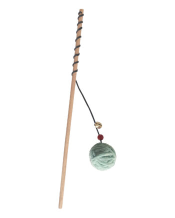 Kadife Toplu Kedi Oltası Kedi Oyuncağı 40-50 cm Renkli
