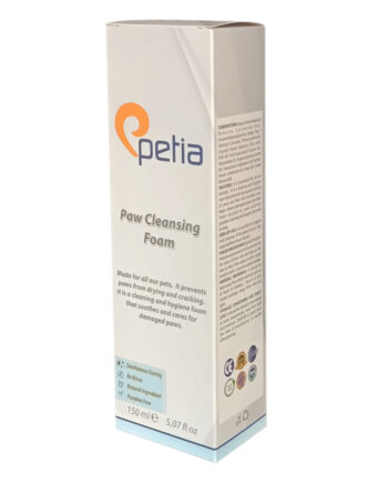 Petia Paw Cleansing Foam Doğal Kedi Köpek Pati Temizleme Köpüğü 150 ml