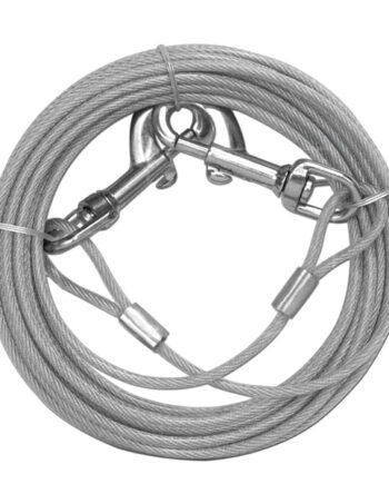Eastland Bahçe  Bağlama Çelik Halatı 4 mm*6 Metre 45 kg