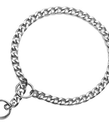 Markapet Paslanmaz Çelik Yassı Zincir Tasma 55 Cm/3Mm