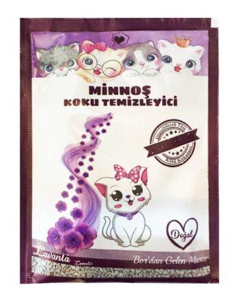 Minnoş Kedi Kumu Koku Temizleyici 25 gr Lavanta Kokulu