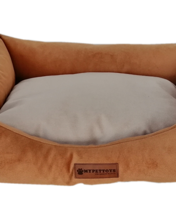 Markapet Tay Tüyü Yumuşak Köpek Yatağı X Large Kahverengi 80*100 cm