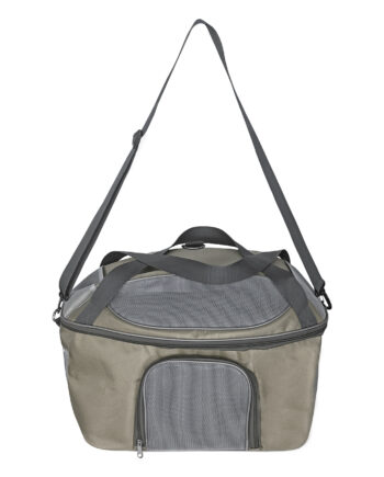 Markapet Fileli Kedi Köpek Taşıma Çantası 32-35-43 cm Large Taba