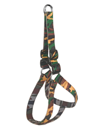 Köpek Göğüs Tasma Seti Dokuma 3 cm*70-90 cm Kamuflaj