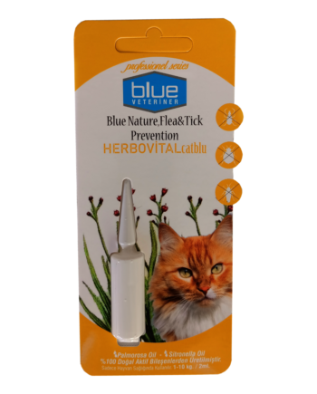 Herbiovital Bitkisel Kedi Dış Parazit Damlası 2 ml ( 15 Adet )