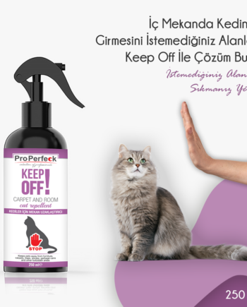 Pro Perfeck Keep Off Kediler İçin Mekan Uzaklaştırıcı 250 ML