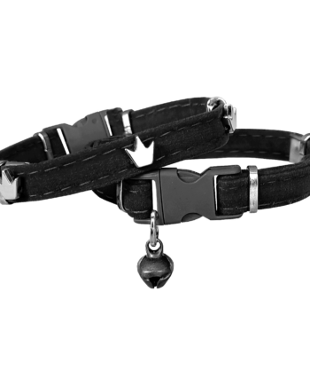 Markapet Kadife Kedi Boyun Tasması King 20-32 cm Siyah