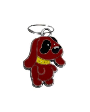 Köpek Tasma Aksesuarı Tasmalı Köpek 1.5×2.5 cm Kırmızı