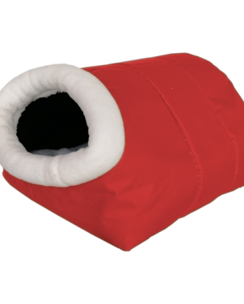 Kedi Köpek Tünel Yatak 27*35*50 cm Kırmızı