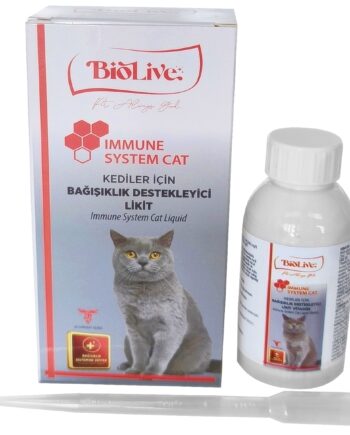 Biolive Immune Cat Kediler İçin Bağışıklık Destekleyici Sıvı Vitamin 100ml