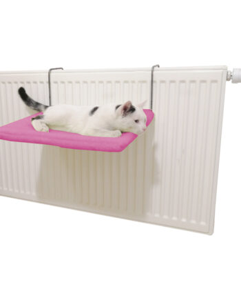 Kedi Radyatör Yatağı Yıkanabilir 42 cm 15 kg Koyu Pembe