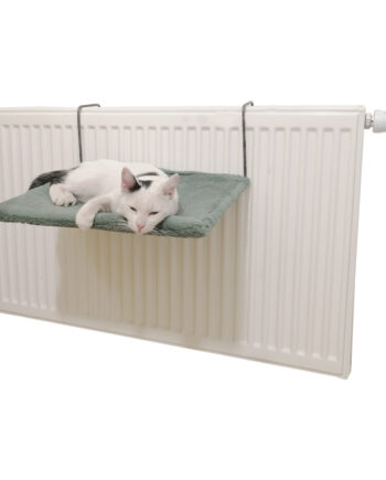Kedi Radyatör Yatağı Yıkanabilir 42 cm 15 kg Koyu Yeşil