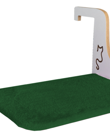 Ahşap Kedi Kalorifer Peteği Radyatör Yatağı 32 cm x 50 cm Koyu Yeşil ( 15 kg )