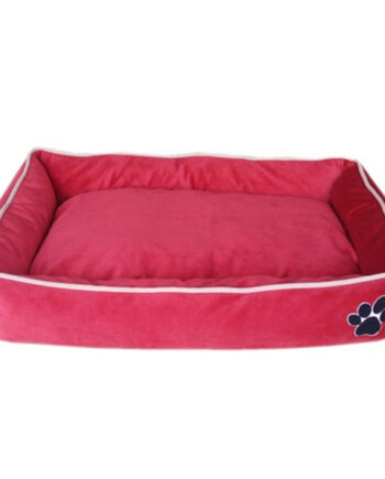 Markapet Tay Tüyü Köpek Yatağı Medium 15*60*80 cm Koyu Pembe