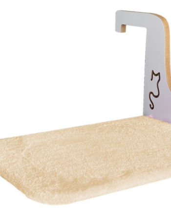 Ahşap Kedi Kalorifer Peteği Radyatör Yatağı 32 cm x 50 cm Krem ( 15 kg )