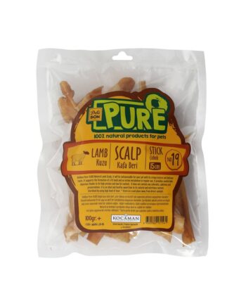 Delibon Pure Kuzu Kafa Derisi 15 cm Çubuk 100 gr