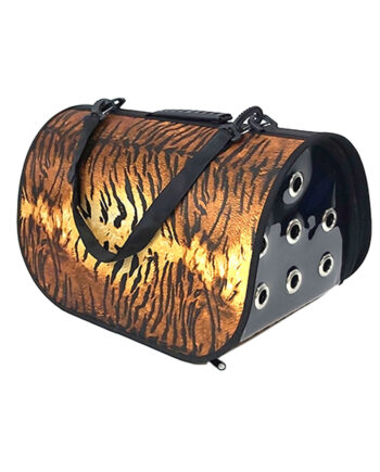 Flaybag Kedi Köpek Taşıma Çantası 25x26x42 cm Leopar