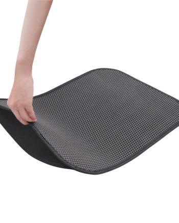 Cattie Elekli Kedi Tuvalet Önü Paspası 60 x 90 cm Gri