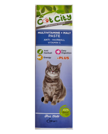 Cat City Anti Hairball Multivitamin Kedi Malt Macunu 100 gr