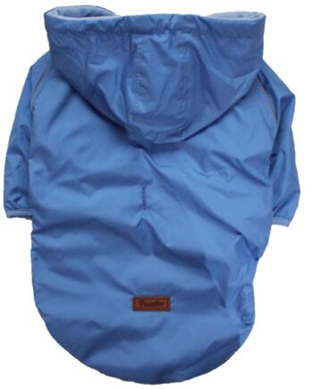 Mavi Blue Raincoat Mont Büyük Irk Yağmurluk Köpek Kıyafeti 6XL