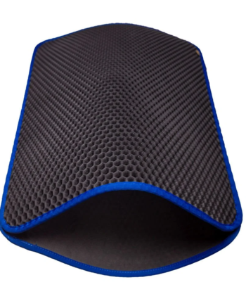 Cattie Kum Toplayıcı Fonksiyonel Kedi Paspası Altıgen 50-75 cm Mavi