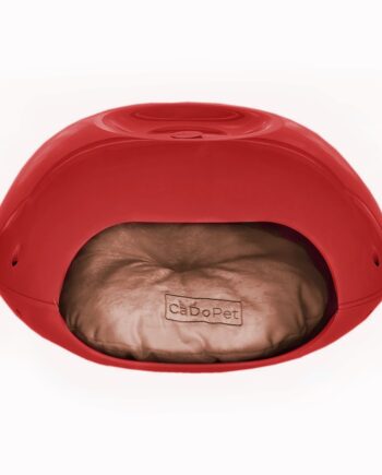 Cado Pet Kedi Köpek Yuvası Ufo 45X45X27 cm Kırmızı